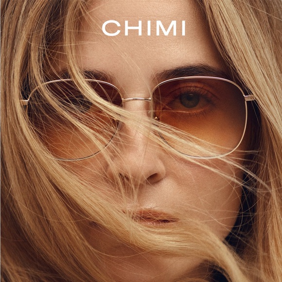 Women's Sunglasses - Gold and Brown
